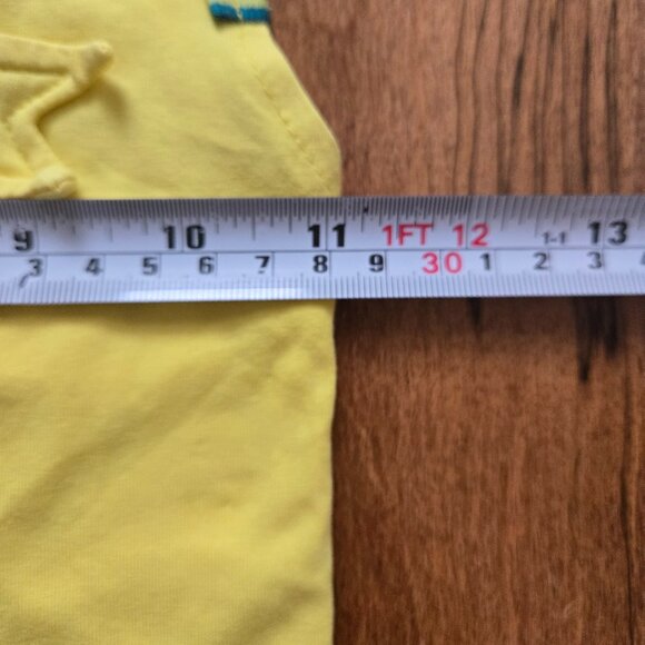 4 Funky flavours bright yellow sleeveless shirt size EU110-116 US 5-6 - Picture 8 of 9